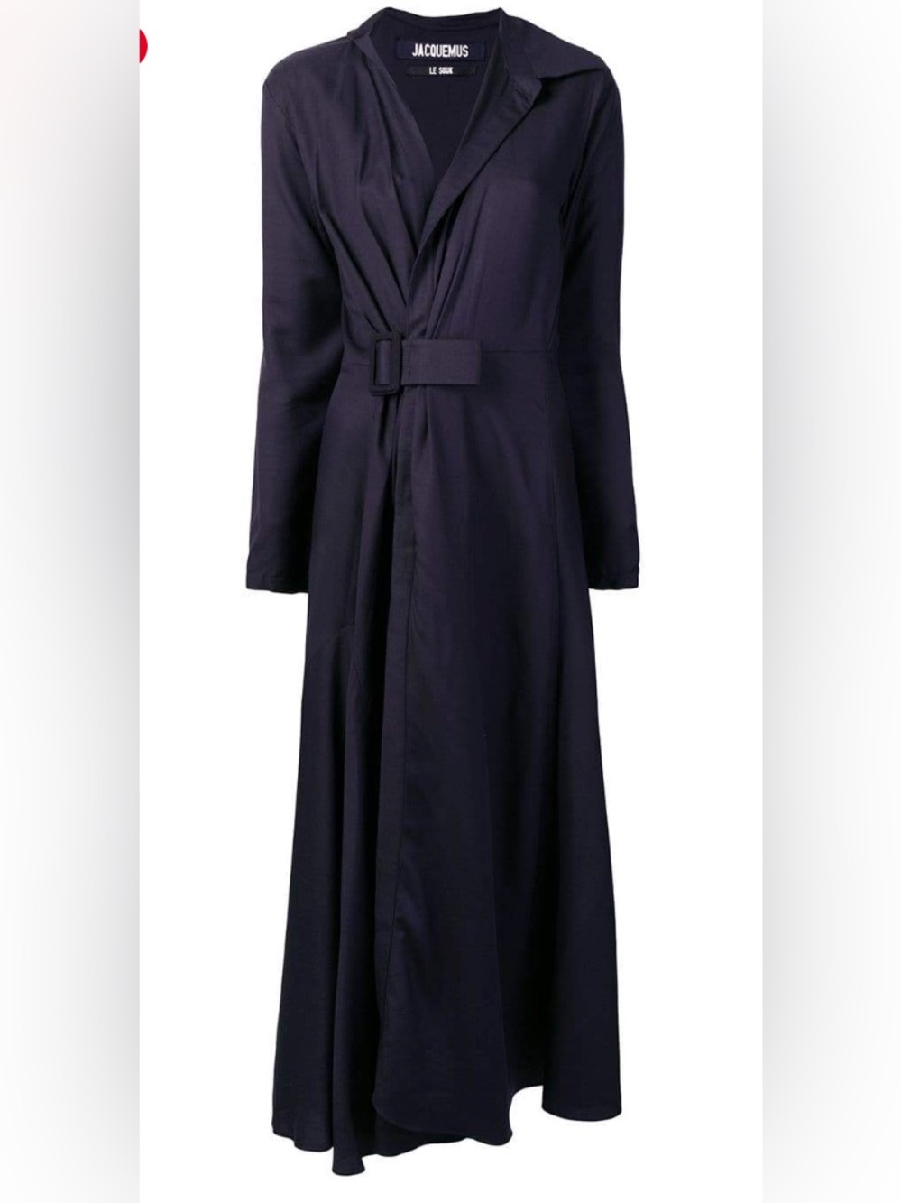 Jacquemus Aissa La Robe Navy Dress